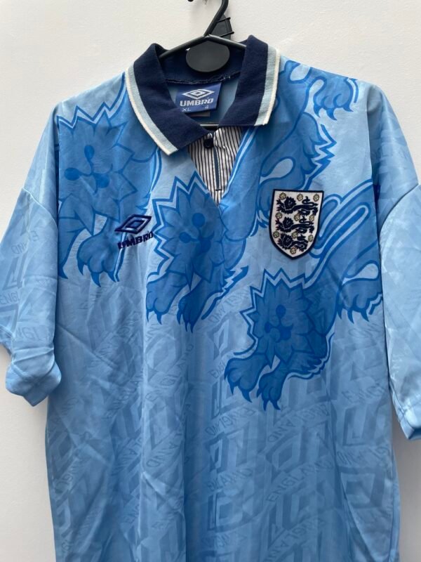 Inglaterra 1991/92 Supl Talle XL (60 x 76 cm)