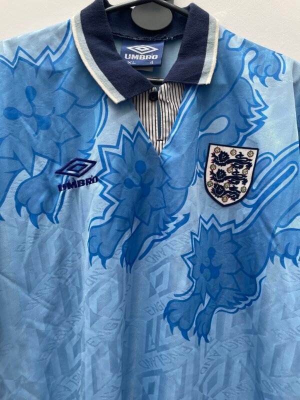 Inglaterra 1991/92 Supl Talle XL (60 x 76 cm)