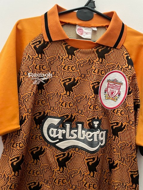Liverpool 1996/97 Arquero Talle L amplio (61 x 73 cm) T38/40 -Leer descripcion-