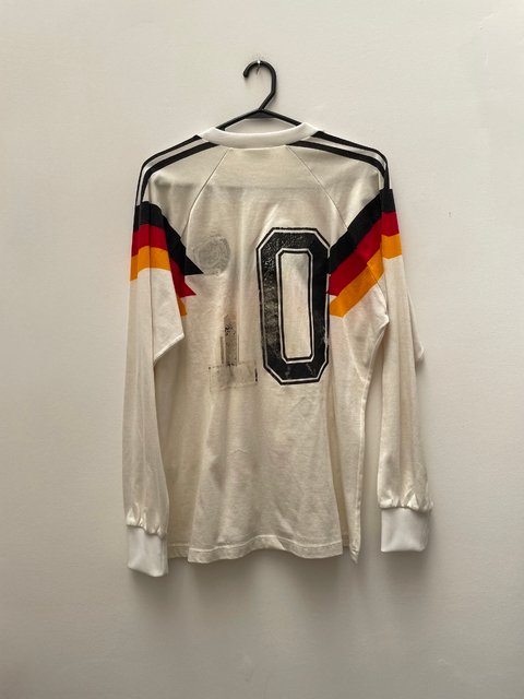 Alemania 1990 Tit #10 M/Larga Talle M (53 x 67 cm) c/det dorsal T2