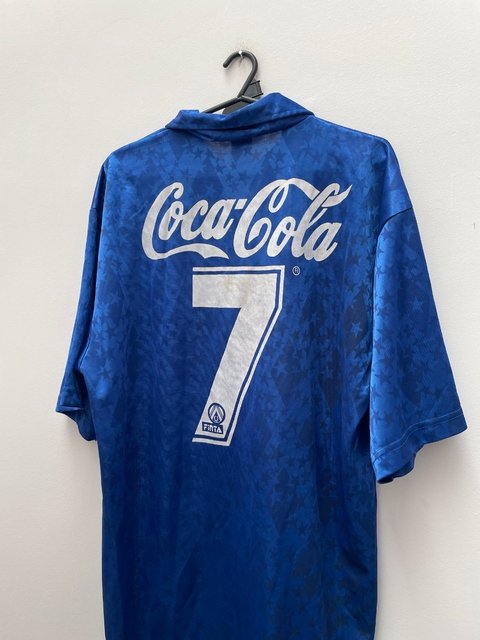 Cruzeiro 1993 Tit #7 de juego Talle L/XL (58 x 78 cm) etiq E