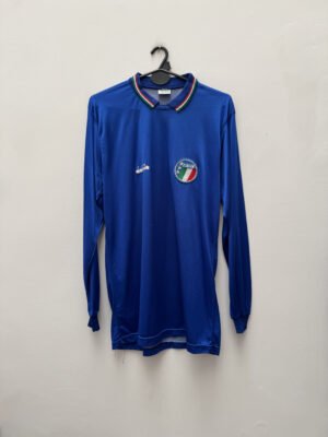 Italia 1984/89 Titular Manga Larga Talle S/M (48 x 71 cm)