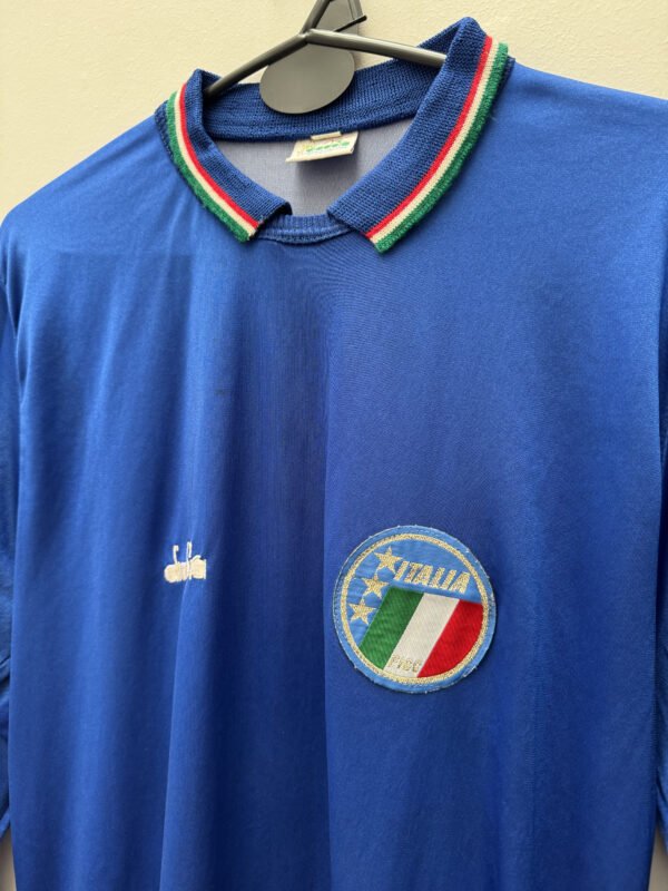 Italia 1984/89 Titular Manga Larga Talle S/M (48 x 71 cm)
